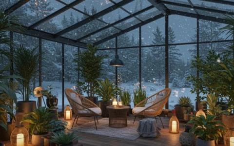 Как сделать зимний сад в частном доме и что для этого нужно