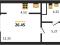 Продается студия, 26,45 м²