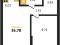 Продается 1-комн. квартира, 36,68 м²