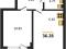 Продается 2-комн. квартира, 36,28 м²